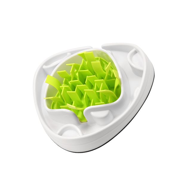 AFP Dog Slow Feeder Bowl Puzzle Pet Cat Fun Food Eating Anti-Gulping Bloat Interactive Dish