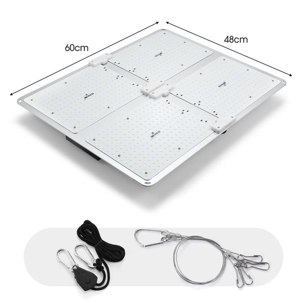 4000W Wireless Full Spectrum Indoor LED Plant Grow Light Lamp Bluetooth Smart Control APP Timing Function Dimming