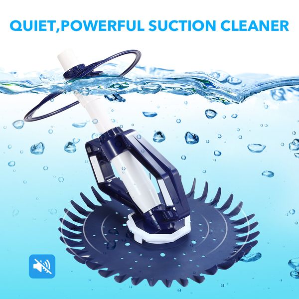 Auto Pool Vacuum Cleaner Suction Automatic Climb Wall Above In Ground Floor