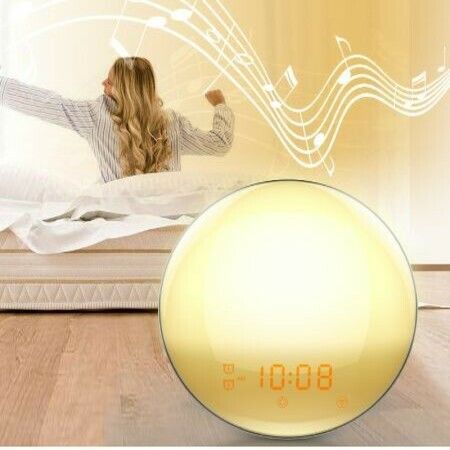 Sunrise Alarm Clock Wake up Light up Alarm Clock Sunrise Dekala Natural Light Alarm Clocks for Bedrooms Sunlight