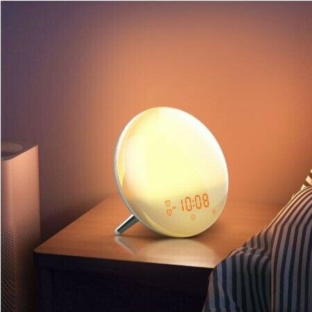 Sunrise Alarm Clock Wake up Light up Alarm Clock Sunrise Dekala Natural Light Alarm Clocks for Bedrooms Sunlight