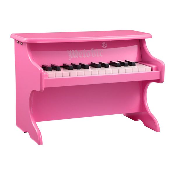 Melodic 25 Keys Mini Electric Keyboard Piano Toy for Children Hand-Eye Coordination Pink 