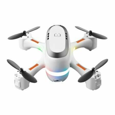 2021 Dual Cameras WIFI FPV Rainbow Mini Drone 720P HD 2xBatteries