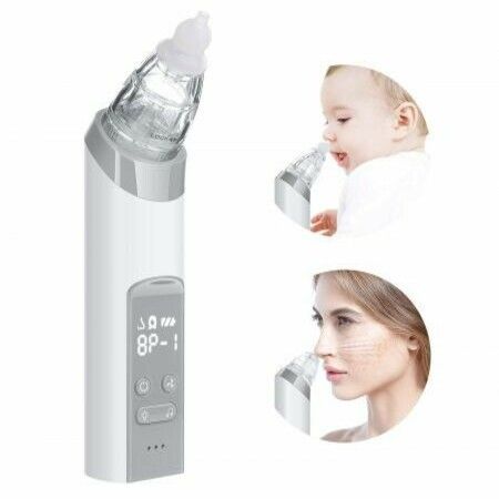 2021 Newest Nasal Aspirator for Baby Electric Nose Sucker,Multi-Function Blackhead Cleansing and Infant Nose Cleaner for Kids Toddlers