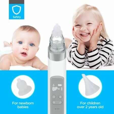 2021 Newest Nasal Aspirator for Baby Electric Nose Sucker,Multi-Function Blackhead Cleansing and Infant Nose Cleaner for Kids Toddlers