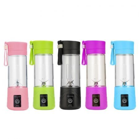 2 In 1 Portable Juice Blender Electrical USB Rechargeable Juicer Cup Juice Maker ???Pink