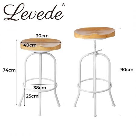 1x Industrial Bar Stool Kitchen