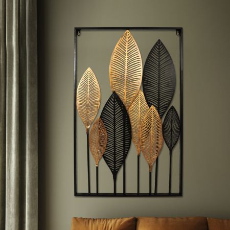 Large Metal Wall Art Hanging Leaf Tree Of Life Home Decor Sculpture Garden