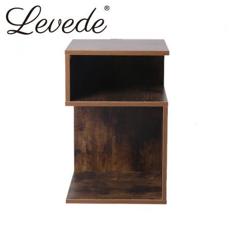 Levede Bedside Tables Drawers Side Table Wood Nightstand Storage Cabinet Bedroom