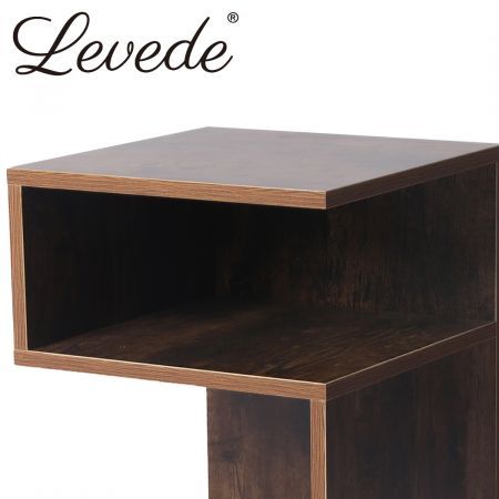 Levede Bedside Tables Drawers Side Table Wood Nightstand Storage Cabinet Bedroom