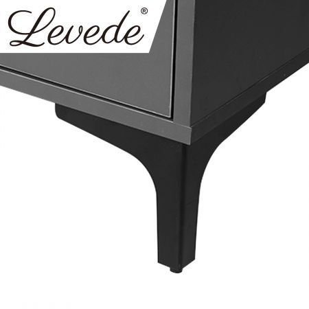 Levede Bedside Tables Side Table Bedroom Nightstand 2 Drawers Storage Cabinet