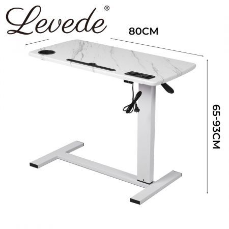 Standing Desk Height Adjustable White