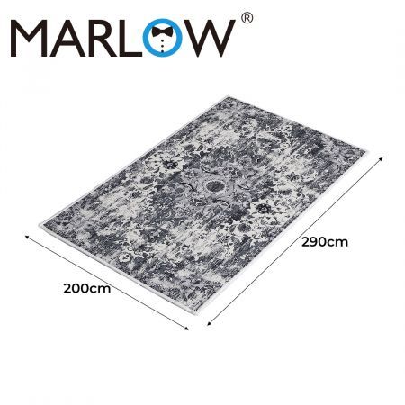 Marlow Floor Mat Rugs Shaggy Rug Large Area Carpet Bedroom Living Room 200x290cm