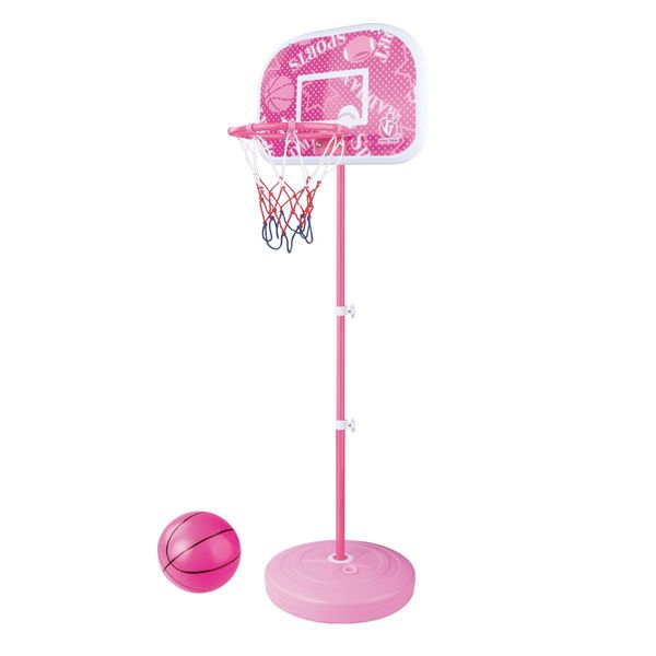 Portable Freestanding Kids Basketball Hoop Backboard Stand System 200x46x7cm