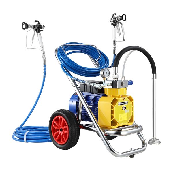 Airless Painting Machine Paint Sprayer Electric Dual Spray Gun