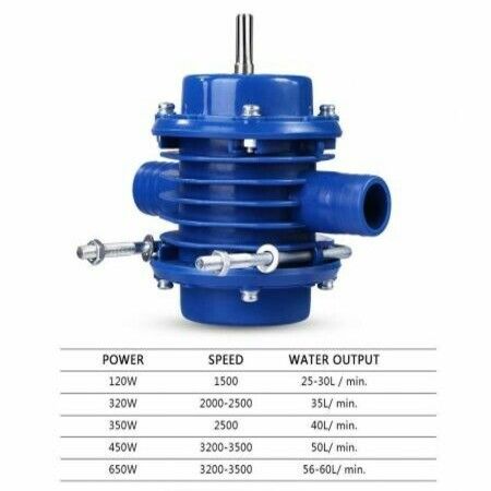 Heavy Duty Water Pump Self Priming Electric Hand Drill Centrifugal Boat High Pressure Water Pump for Garden Home