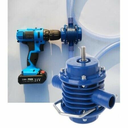 Heavy Duty Water Pump Self Priming Electric Hand Drill Centrifugal Boat High Pressure Water Pump for Garden Home