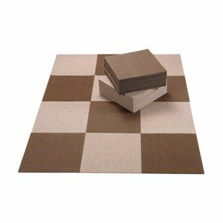 10 PCS  Warm Self-adhesive Baby Puzzle Mat Play Mat Kids Interlocking Exercise Tiles Rugs Floor Toys Carpet Carpet Climbing Pad?5pcs coffee and 5pcs Beige ?