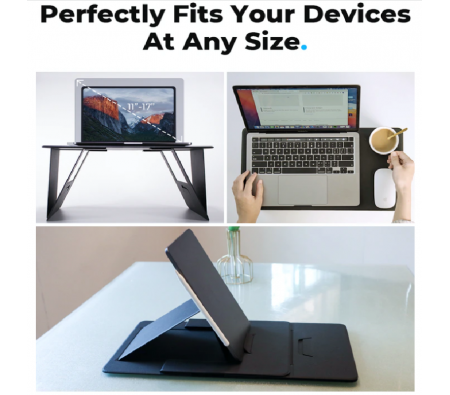 Portable Laptop Stand Foldable Support Base Notebook Stand Lap Desk Multifunctional Computer Laptop Holder Cooling Pad Riser