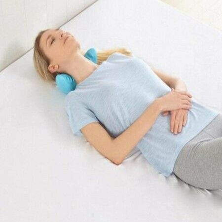 Neck Massage Pillow Portable Cervical Spine Massager Acupressure Neck Shoulder Pillow for Neck and Shoulder Relaxer Neck Pain Relief