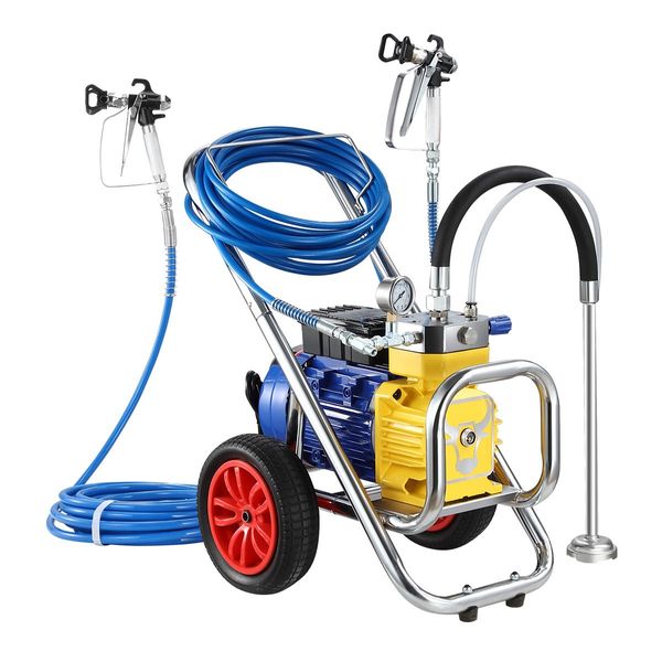 Airless Paint Sprayer Painting Machine Electric Dual Spray Gun