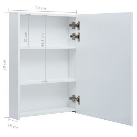 LED Bathroom Mirror Cabinet 50x13x70 cm