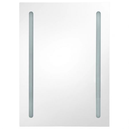 LED Bathroom Mirror Cabinet 50x13x70 cm