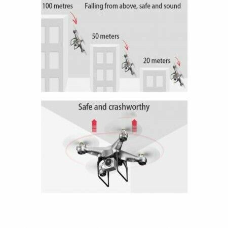 JJRC 6-channel durable and easy-to-operate drone 4K HD aerial photography wifi 3D flip anti-drop remote control airplane toy gift