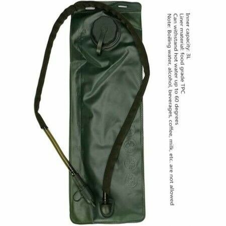 US Army 3L 3 Liter (100 Ounce) Hydration Pack Bladder Water Bag Pouch Hiking Climbing Survival Outdoor Backpack Black