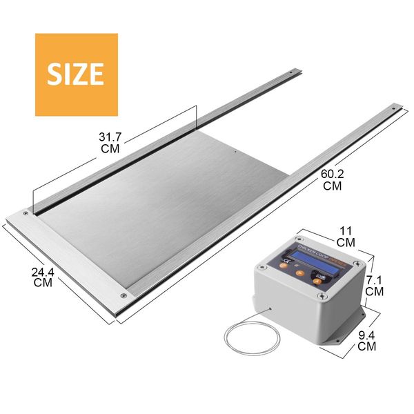 Safe Automatic Chicken Coop Door Opener Closer Working W/Timer Or Light Sensor, Get Rid Of Raccoons