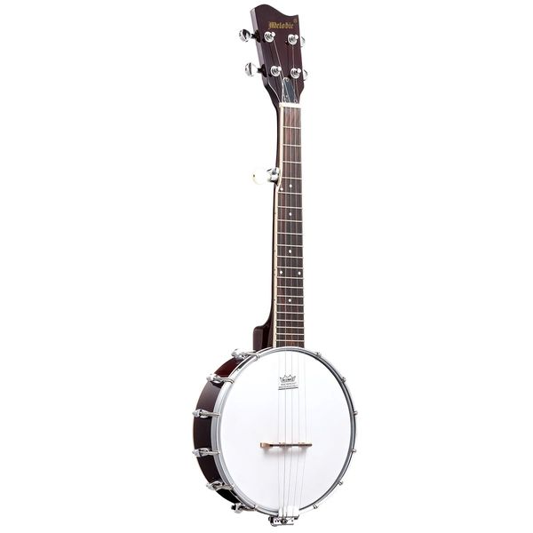 5-String Banjo W/12 Adjustable Brackets & Remo Drum For Country Music, Folk Music, Bluegrass