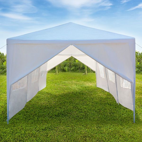 50-Guest 3X9M 90% Uv/Rain Block Wedding Gazebo Tent Party Canopy Marquee W/8 Detachable Wall,Window