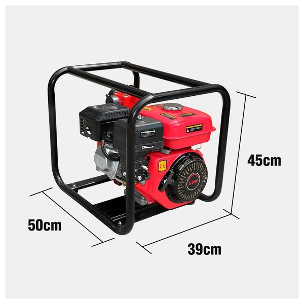 8Hp Petrol High Pressure Water Pump For Irrigation,Firefighting,Draining Flooded Rooms,Filling Pool