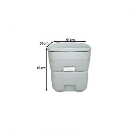 20L Portable Camping Toilet Potty 50 Flushes Prevent Leakage Odors For Schools,Hospitals,Elder