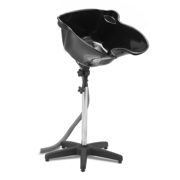 Portable Salon Hair Washing Basin W/Adjustable Height&Head Tilt,Good For Elderly/Pregancy-Large