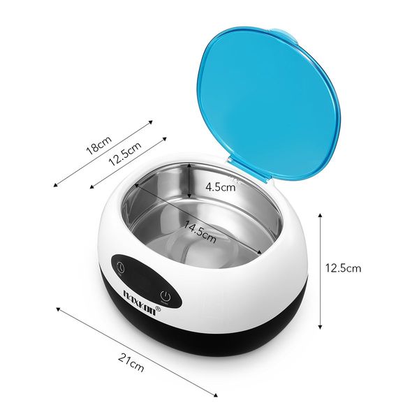 750Ml Durable 42 Khz Highly Efficient Ultrasonic Cleaner For Jewellery Watch Sun Glasses Home/Shop