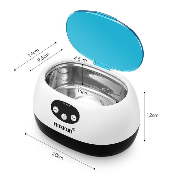 600Ml Durable 42 Khz Highly Efficient Ultrasonic Cleaner For Jewellery Watch Sun Glasses Home/Shop