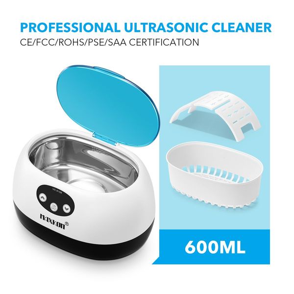 600Ml Durable 42 Khz Highly Efficient Ultrasonic Cleaner For Jewellery Watch Sun Glasses Home/Shop