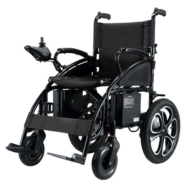 6Km/H Foldable Electric Wheel Chair W/Flexible 360 Rotatable Angle,Various Road Type Applicable