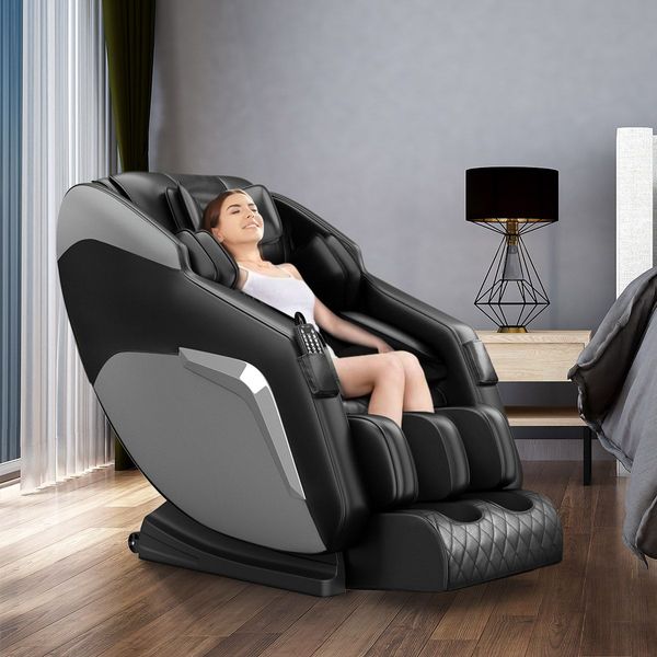 32-Airbag Relaxing Full Body Heated Massage Chair 0 Gravity Recliner W/Knead,Tap,Roll,Shiatsu Modes