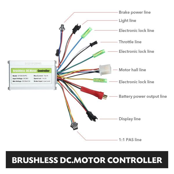 Convert Your Regular Bike Into Electric Bike Kit W/350W Motor,9Ah Battery,26" Rear Wheel, Etc.