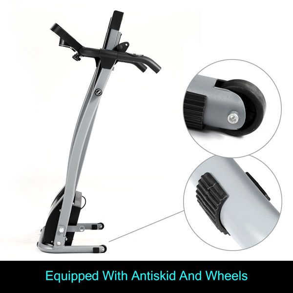 0.8Hp Motor 1-12Km/H Speed Foldable Treadmill Home Running Machine Fitness Exercise Equipment