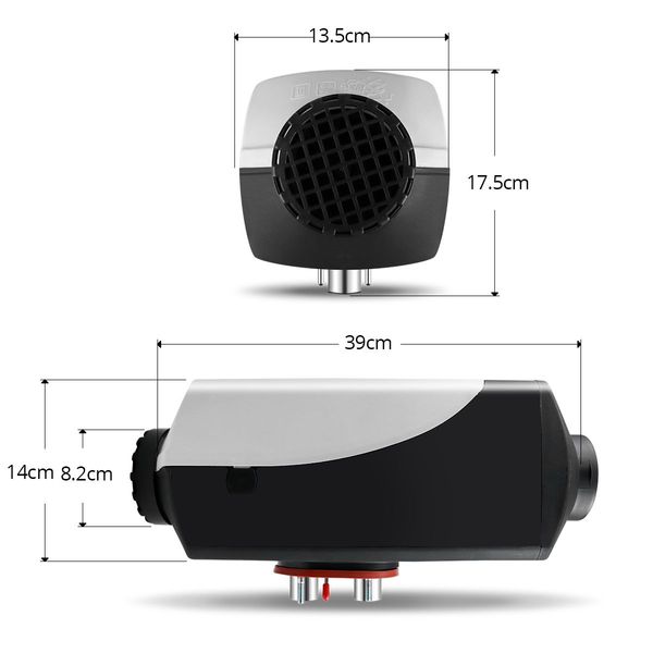 8Kw Instant Warm Up Energy Saving Disel Air Heater W/30M Remote Control For Van,Rv,Truck,Boat