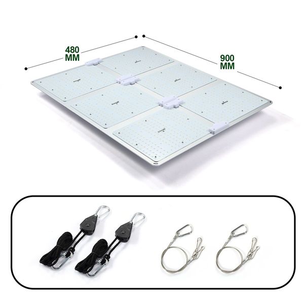 6000W Indoor Full Spectrum 1308 Led Plant Grow Light W/Samsung Lm301B Diodes For Higher Yields