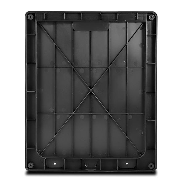 Large Easy Assemble Safe 2-Way Lockable Pet Flap Door For Dog Cat Freely In/Out-Black