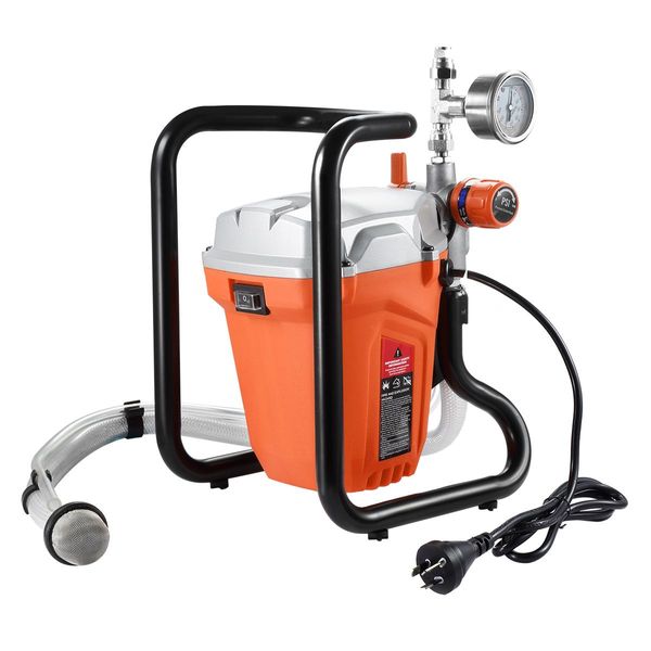 1200W 3800Psi Airless Paint Sprayer W/7.6M Hose,Flexible Suction Tube,33Cm Extended Nozzle