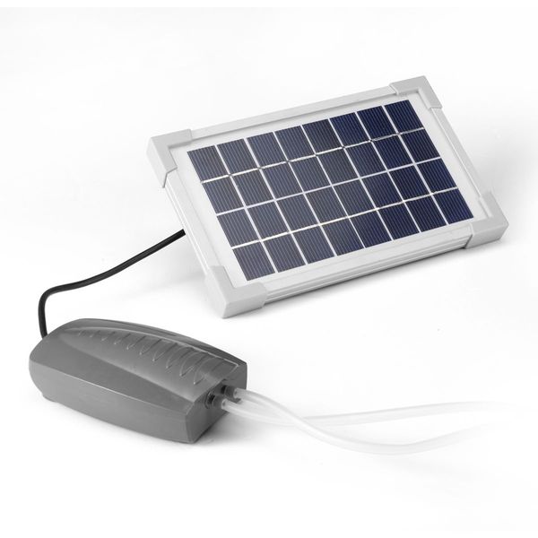 2.5W Solar Powered Super Oxygen Output Air Pump Also Use In Fishing, Fish Transportation