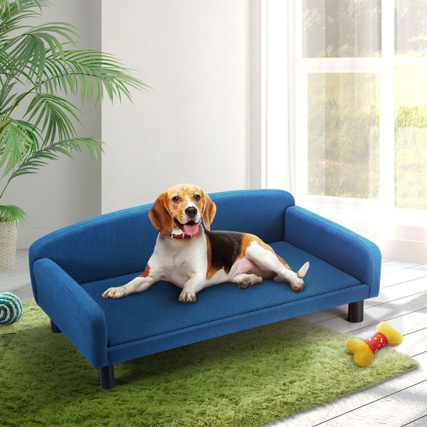 Xl High-Density Padded Dog Bed Pet Sofa W/4 Raised Leg Away From Mold,Small Insect, Max 50Kg