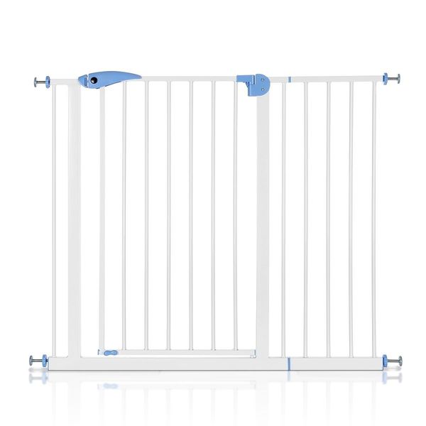 100Cm Tall 80-90Cm Width Pet Child Safety Gate Barrier Fence W/30Cm Extension Width