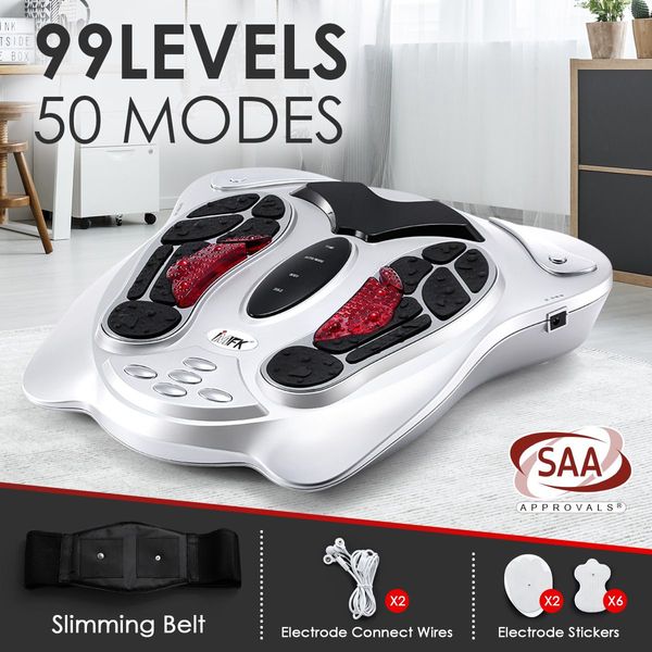 Electro Magnetic Wave Foot Massager Infrared Heating Circulation Improve